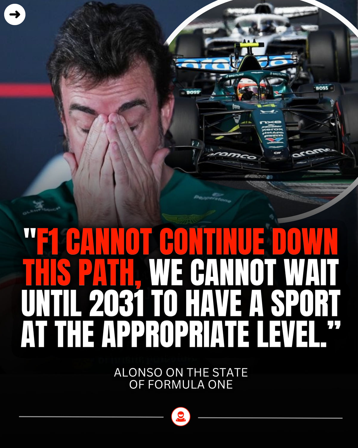 f1 needs a fix asap